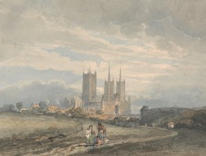 Lincoln Cathedral by Thomas Girtin